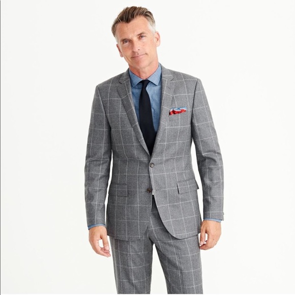 J. Crew Suits & Blazers J Crew Ludlow Suit Jacket In Windowpane